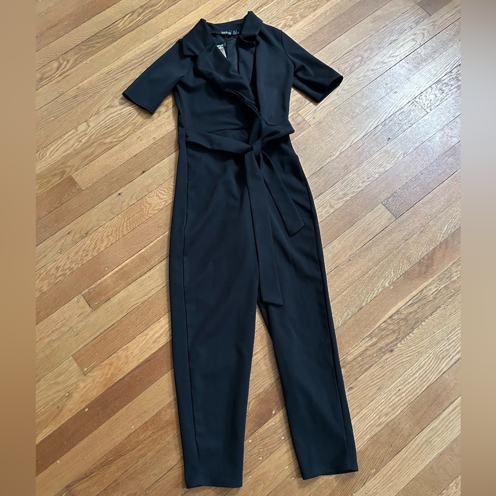 Boohoo Black Jumpsuit